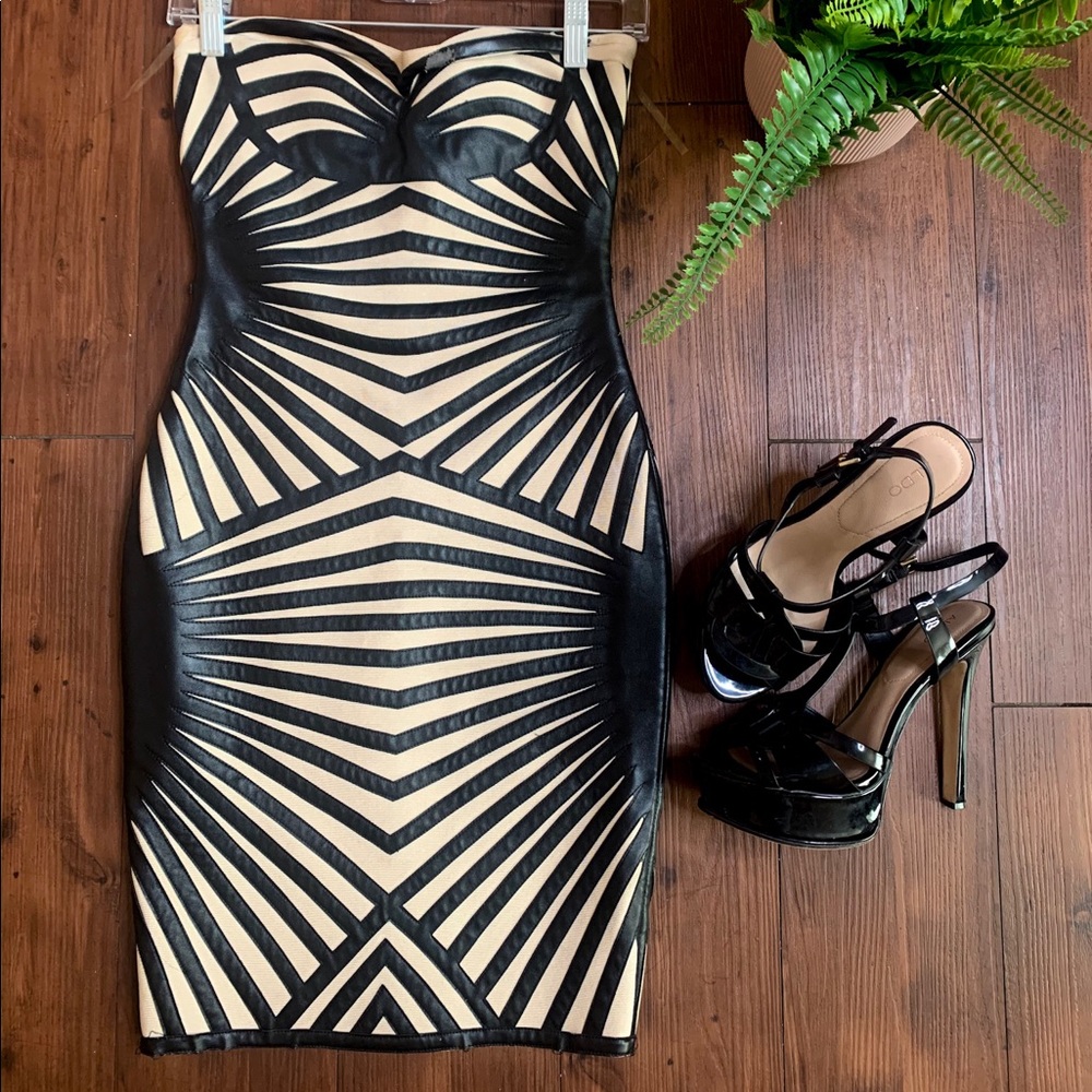 modi leather dress